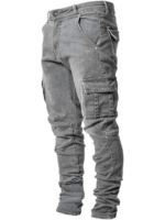 Slim-Fit Cargo Jogger Jeans for Men