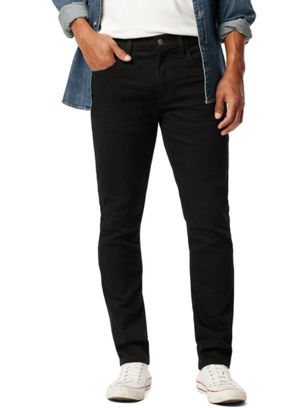 Men's Slim-Fit Black Jeans